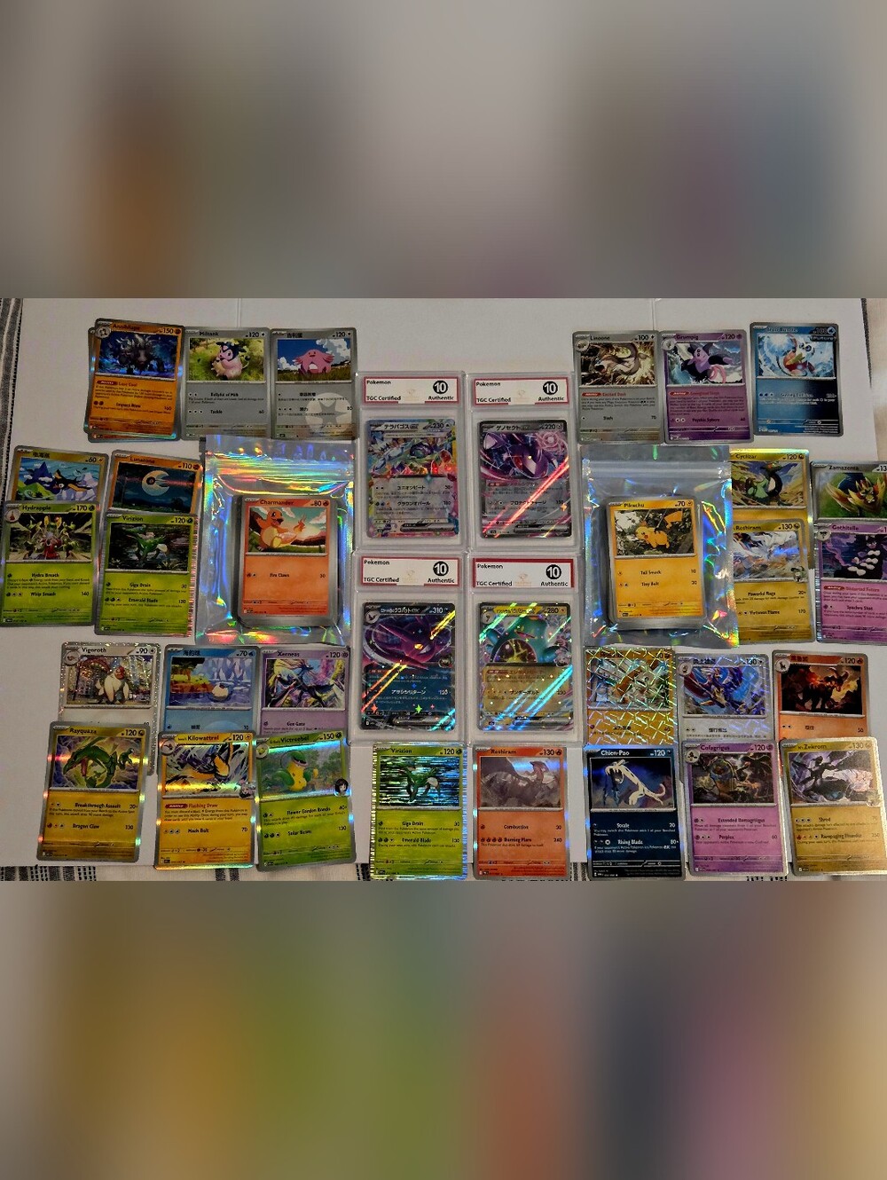 Pokemon Cards - Mixed Lot - Gem Mint 10 Graded, Jumbo Packs, Holos